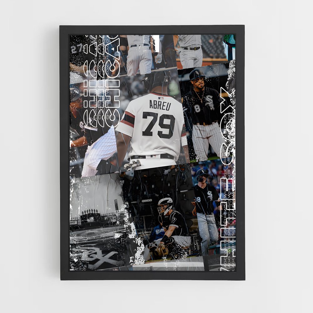 Poster Legends des White Sox – affiche Baseball (vue 2)
